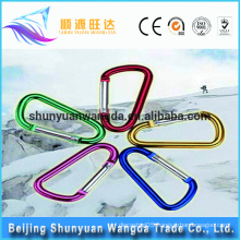 Factory supply high quality square steel carabiner mini carabiner wholesale
